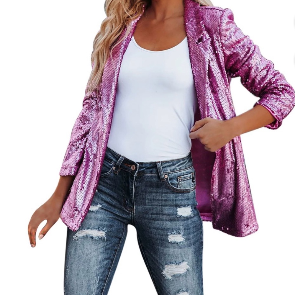 Sequin Blazer